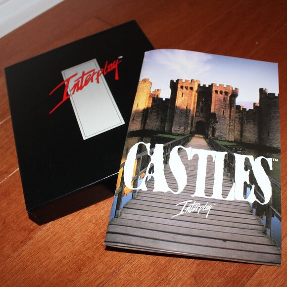 3/$77❤️vintage 1991 CASTLES Design & Build Authentic Medieval Castles PC game - Picture 2 of 6